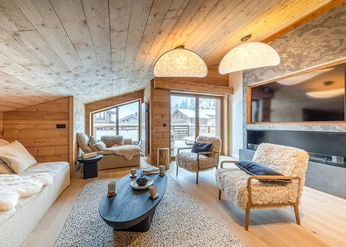 Duplex De Standing Avec Piscine A - Fr-1-694-431 アパート Val-dʼIsère